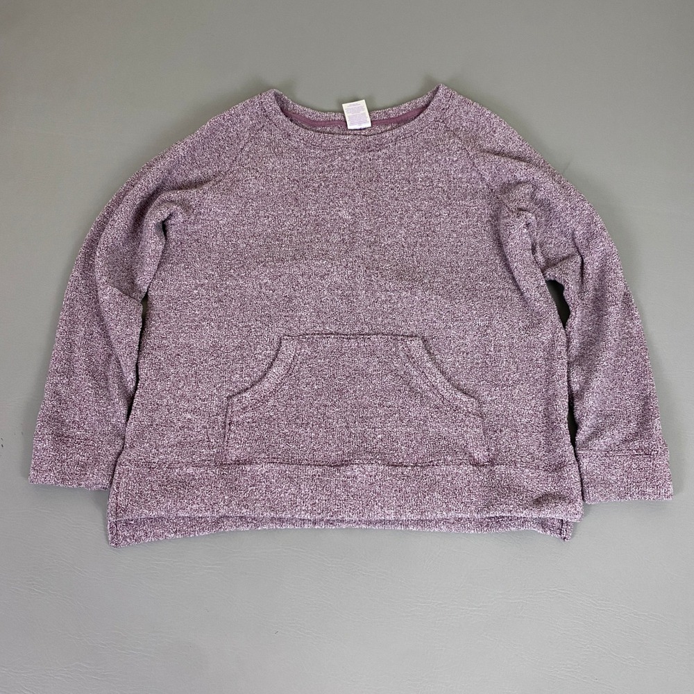 Secret Treasures Sleepwear Sweater XL 16/18 Purple Heathered Cozy Pullover